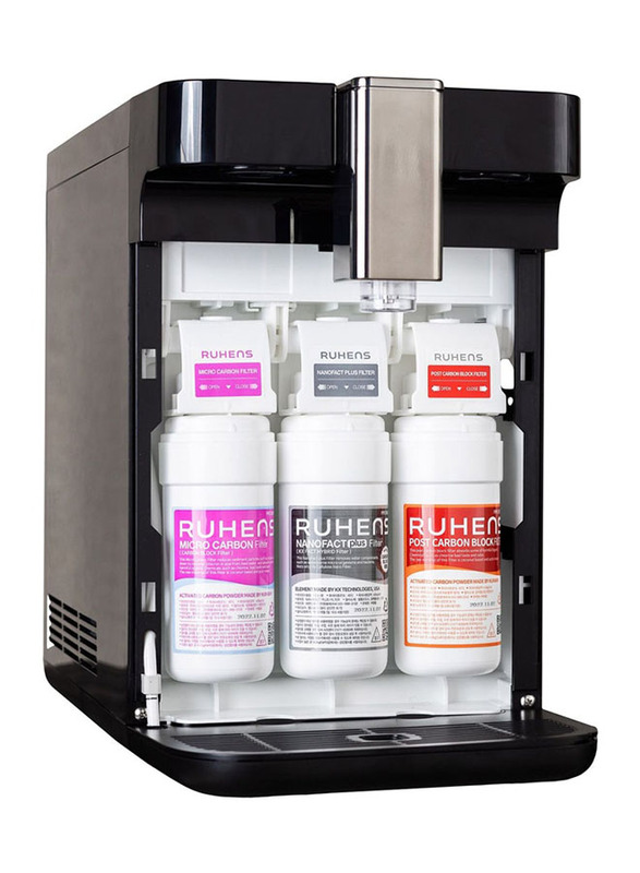 Ruhens 1L New Ultra Slim UV LED Self-Sterilization Water Purifier, 2000W, ASD 3700, Black