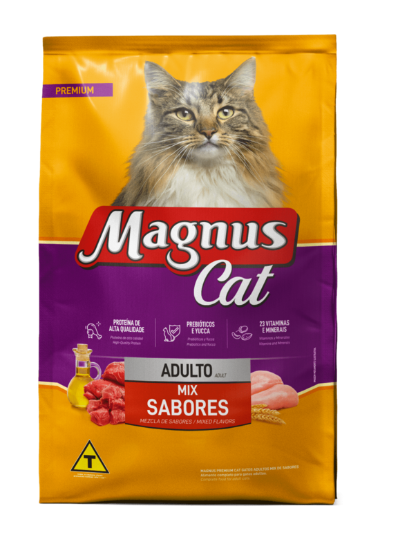 Magnus Adult Cat - Mix with Filled Kibbles 10.1 KG