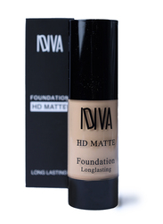 IDVA HD Matte Foundation,Full Coverage,Long Lasting ,04 Sun Beige,  30ml