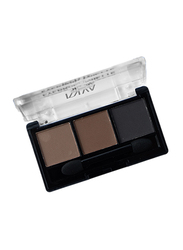 IDIVA Eyebrows Palette , It has 3 Brown Shades