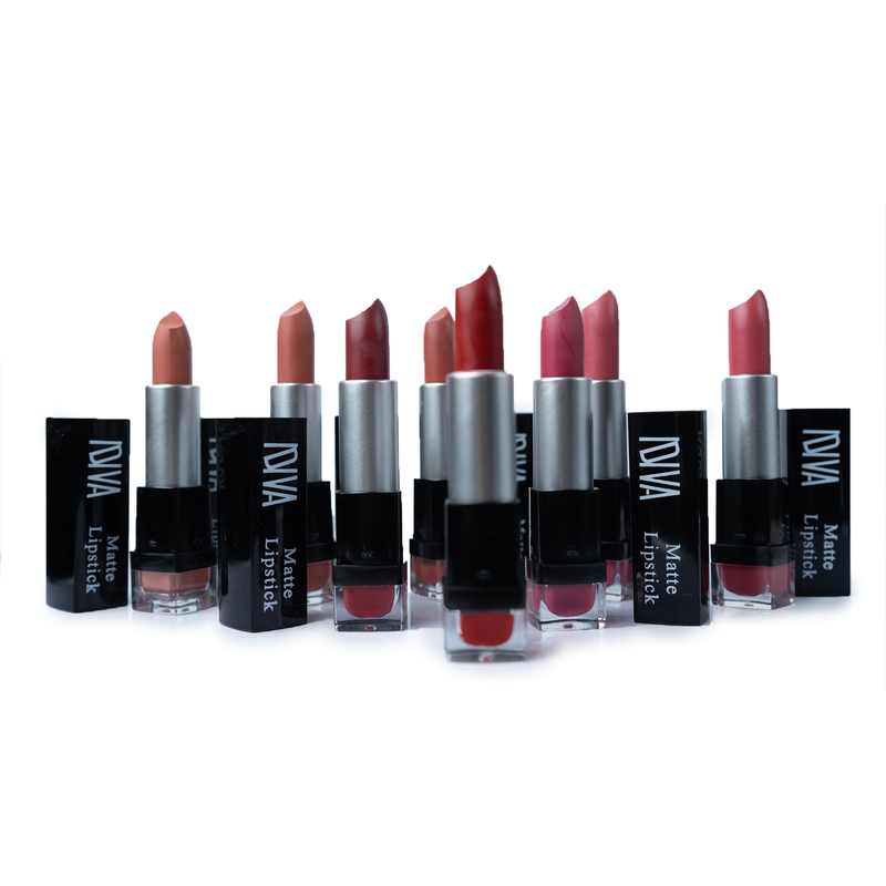 IDIVA Matte Lipstick,Loglasting , Lasts up to 16 H,High Nude 107,4.5g