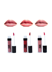 IDIVA Matte lip gloss , Loglasting , Lasts up to 16 H , Rose Nude 101,4.5g