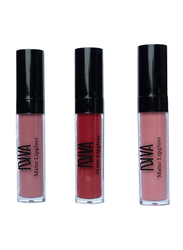 IDIVA Matte lip gloss, Loglasting , Lasts up to 16 H,Rose Mauve 102, 4.5g