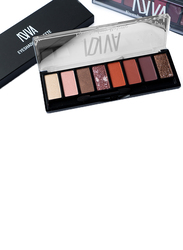 IDIVA Eyeshadow Palette, It has 8 different colors , matte, shimmer and metallic ,01 Nude,12 g