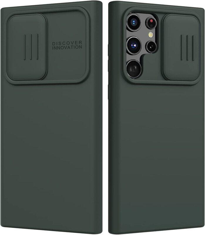 

Nillkin Samsung Galaxy S22 Ultra Case with Camera Cover, Green