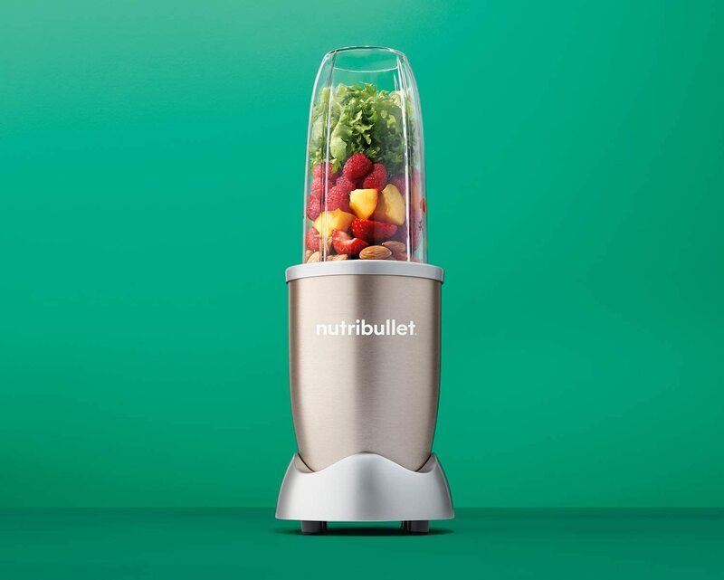 Nutribullet 9-Piece Multi-Function High Speed Blender Set, 900W, Copper Gold