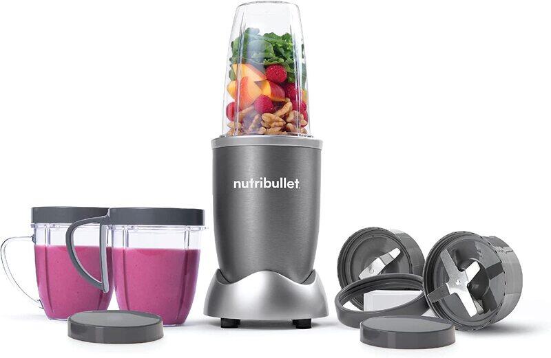 

Nutribullet 12-Piece Multi-Function High Speed Blender Set, 600W, NBR-1212M, Grey