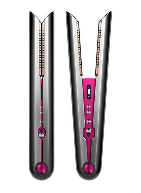 

Dyson Corrale Hair Straightener, HS03, 200W, Black Nickel/Fuchsia Pink