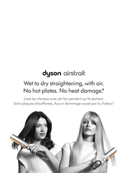 Dyson Airstrait Straightener, HT01, 1600W, Nickel/Copper