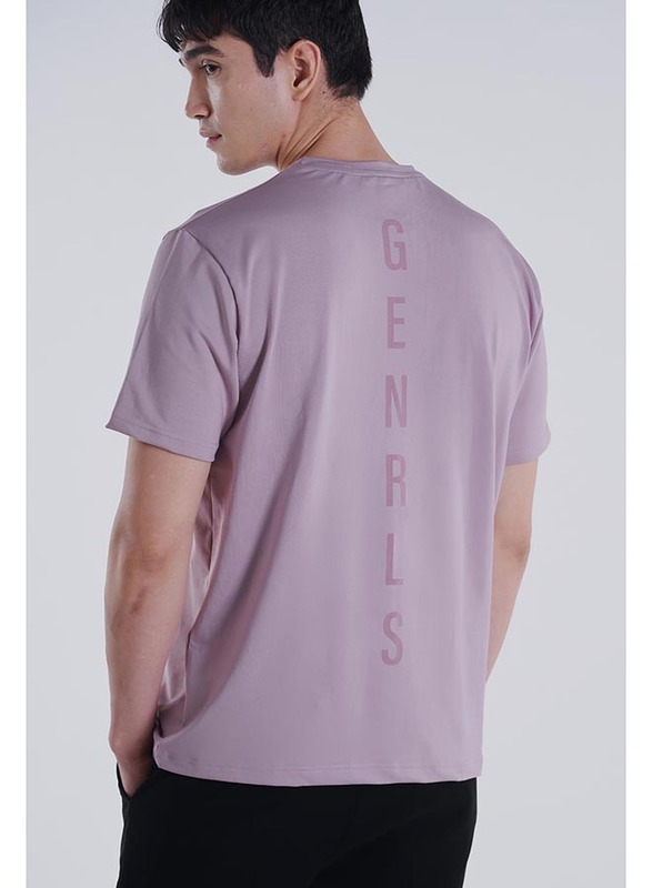 GENRLS Everyday Fit Tee Short Sleeve T-Shirt for Men, Small, Lilac