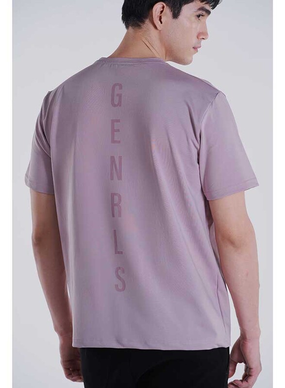 GENRLS Everyday Fit Tee Short Sleeve T-Shirt for Men, Small, Lilac