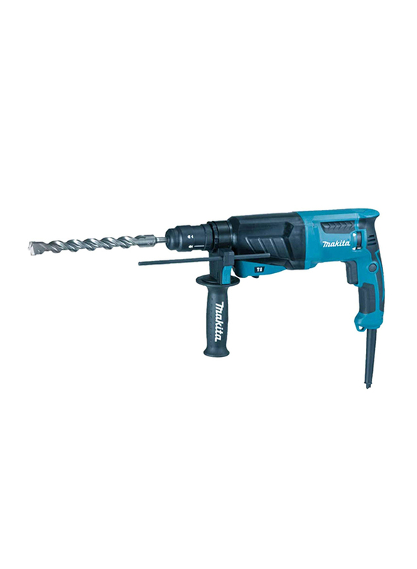 MAKITA HR2630T - ROTARY HAMMER WITH QUICK CHANGE DRILL CHUCK, 780W