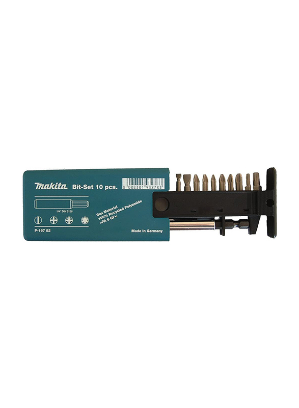 MAKITA P-16782 - SCREW DRIVER BIT SET, 10 PIECES