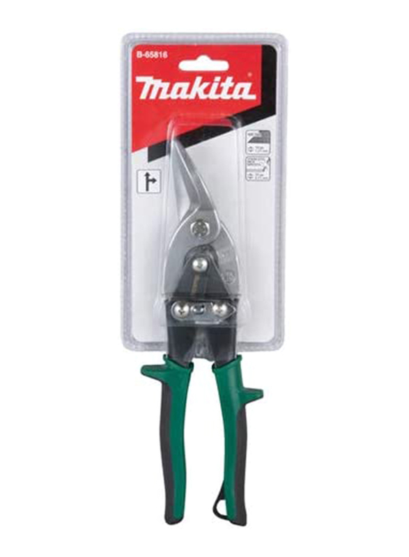 Makita Aviation Snip Right Cut, B-65816, Green/Silver