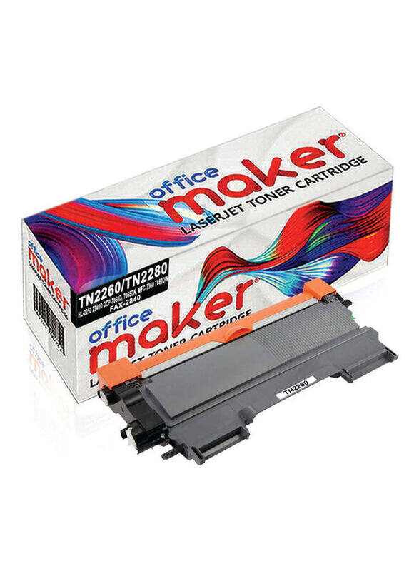

Brother Office Maker TN2260/TN2280 Black LaserJet Toner Cartridge