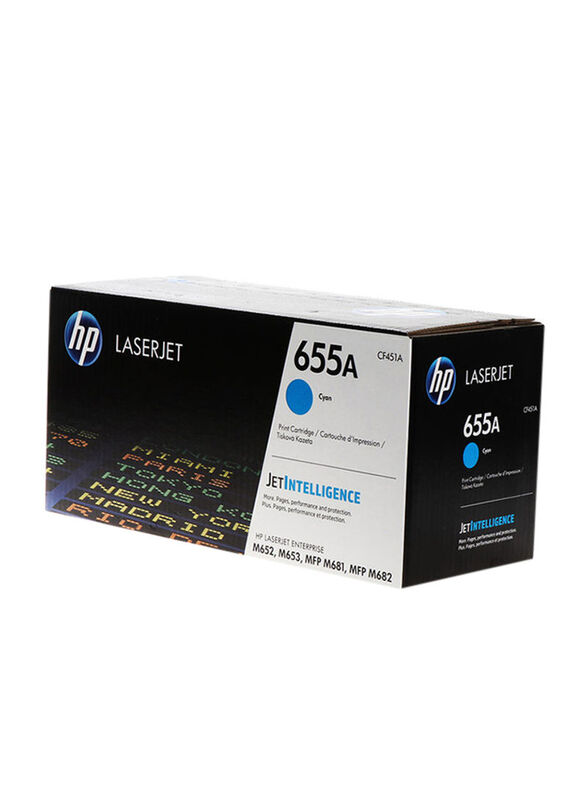 

HP 655A Cyan Original LaserJet Ink Toner Cartridge