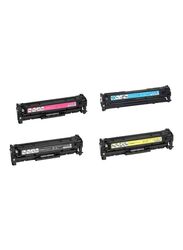 Canon 718 Pink/Black/Blue Laser Ink Toner Set, 4 Pieces