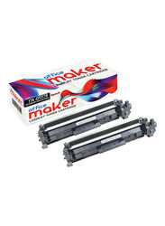 Office Maker M102 M130 Black Toner Cartridge, 2 Pieces