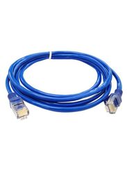 2.4-Meter Ethernet Internet LAN CAT5e Network Cable for Computer Modem Router, Blue