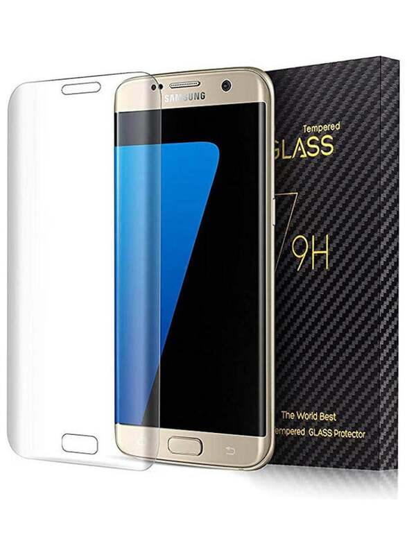 Samsung Galaxy S7 Edge 3D Temper Glass Curved Full Cover Screen Protector, Clear