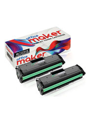 Office Maker 101S Black Toner Cartridge, 2 Piece