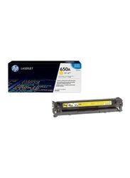 HP 650A Yellow Original LaserJet Toner Cartridge