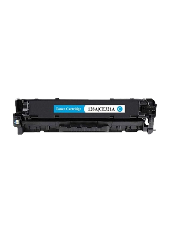 Ecares 128A CE321A Cyan Compatible Toner Cartridge Replacement