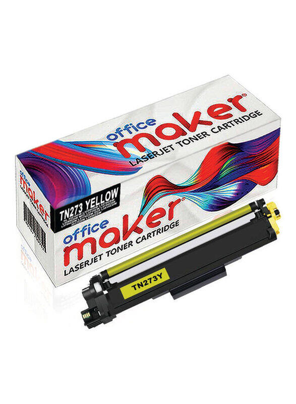 

Brother Office Maker TN273 Yellow LaserJet Toner Cartridge