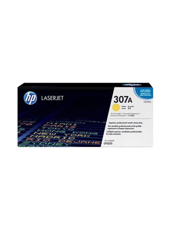 HP 307A Yellow LaserJet Toner Cartridge