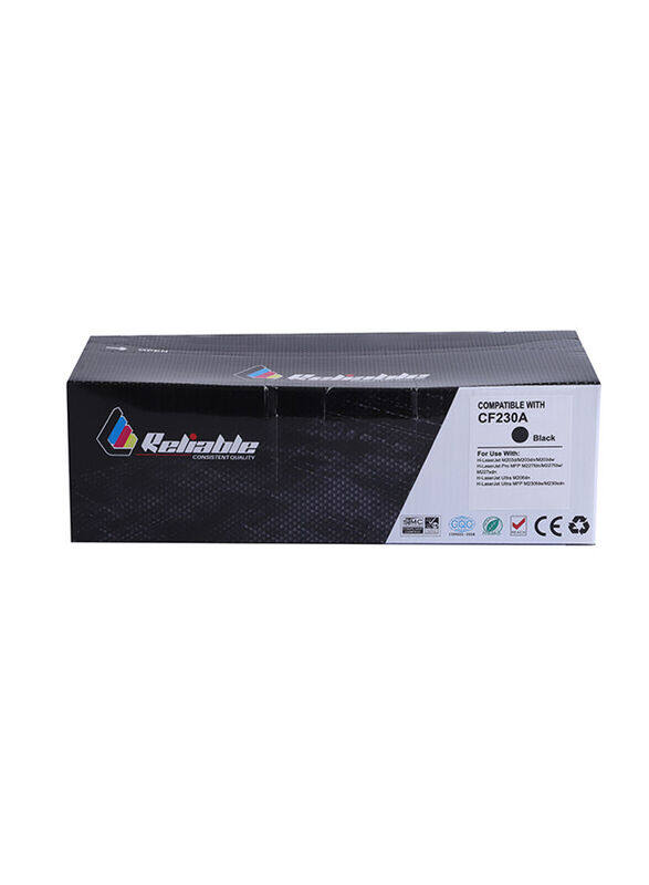 

HP Reliable CF230A Black Replacement Toner Cartridge