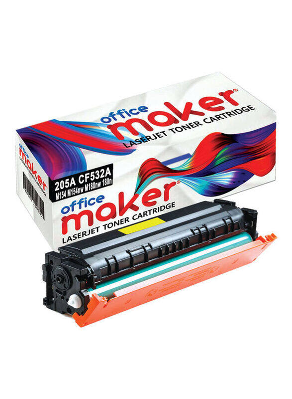 

HP Office Maker 205A CF532A Yellow LaserJet Toner Cartridge