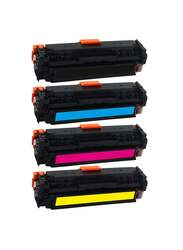 HP 131A Multicolour Original Laserjet Ink Toner Cartridge Set, 4 Pieces