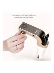 10-Meter Multifunctional Bluetooth Micro USB Car Charger With Multimedia Device, Multicolour