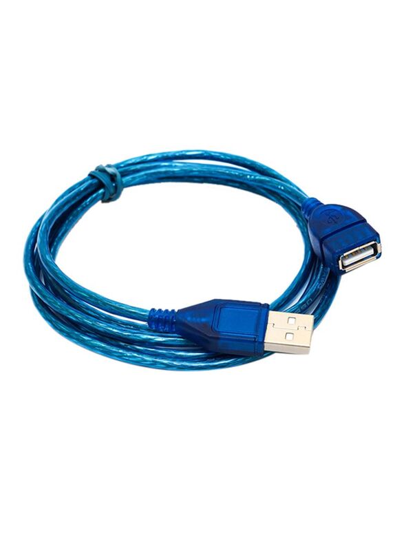 1.8-Meter Male To Female USB Extension Cable, Blue