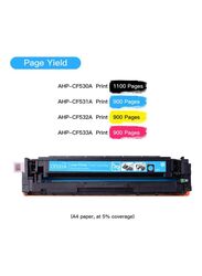 Aibecy CF531A Cyan Printer Toner Cartridge