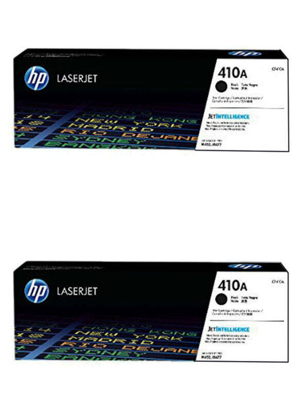 

HP 410A Cartridge Black Toner Set, 2 Pieces