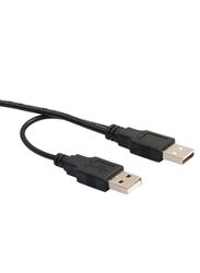 2-Meter USB 2.0 To IDE SATA S-ATA 2.5 Hard Drive HD HDD Adapter Converter Cable, Black