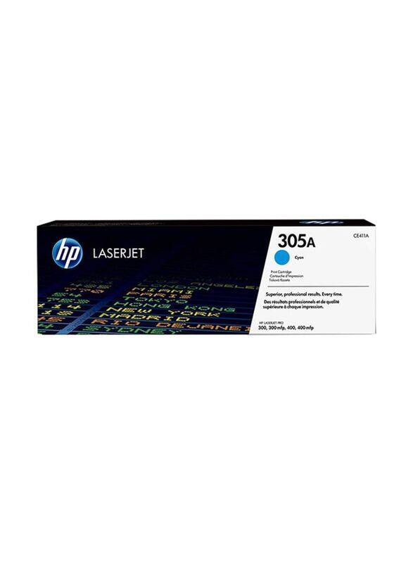 

HP CE411A 305A Cyan LaserJet Toner Cartridge