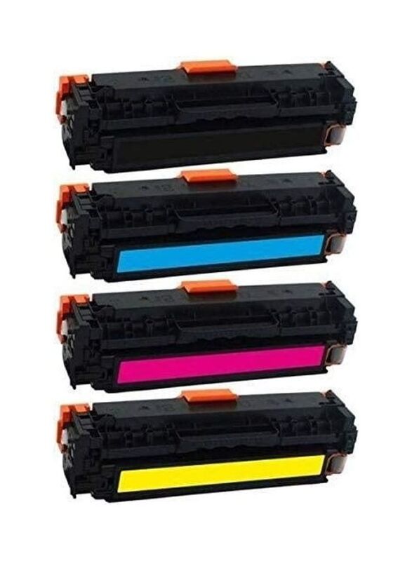 HQ 201A Multicolour Toner Cartridge Set, 4 Pieces