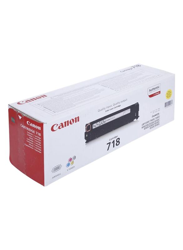 Canon 718 Yellow Laser Toner Cartridge