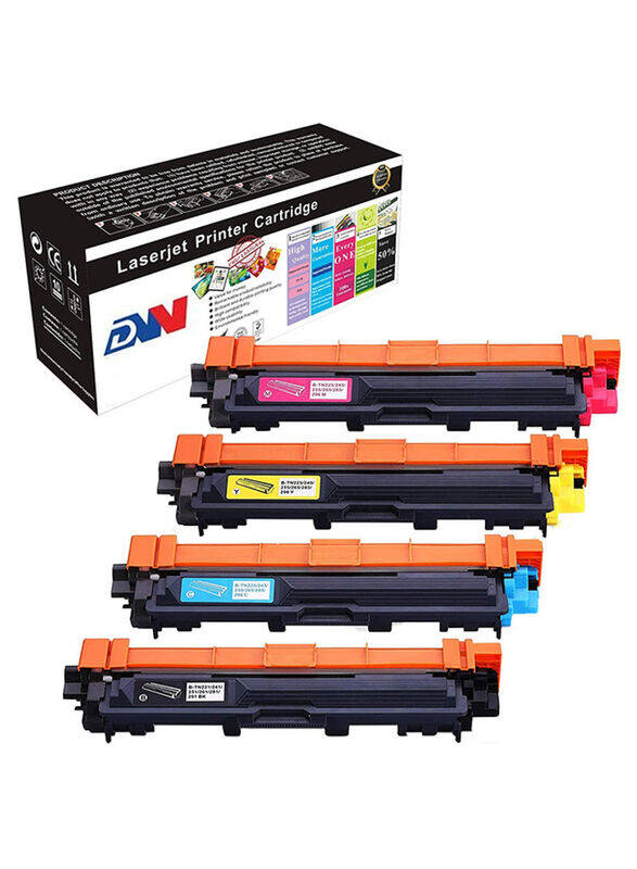 

Brother Dw SET-TN221 Multicolour Toner Cartridge, 4 Piece