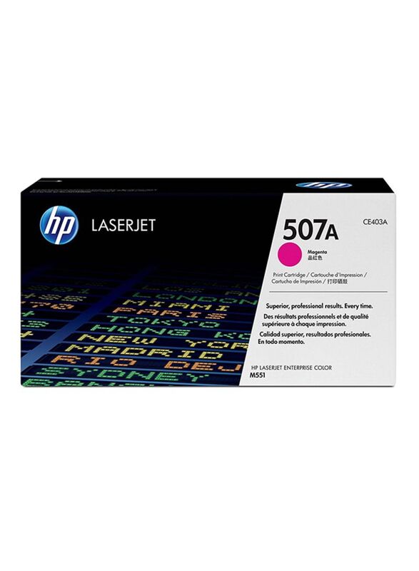 HP 507A Magenta Original LaserJet Toner Cartridge