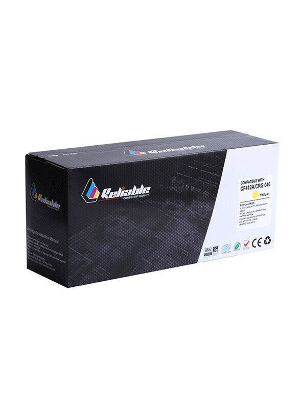 

HP Reliable CF412A Yellow Toner Cartridge