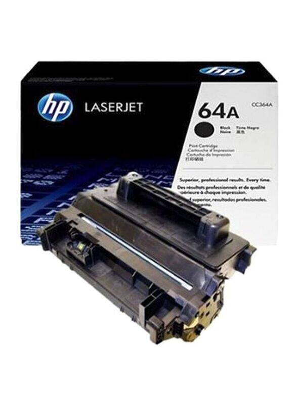 

HP CC364AA 64A Original Black LaserJet Toner Cartridge