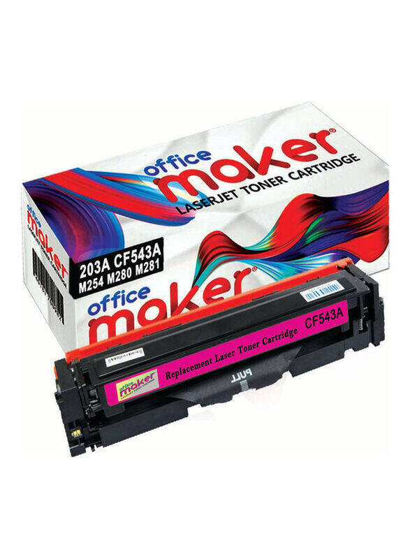 

Office Maker 203A CF543A Magenta Compatible LaserJet Toner Cartridge