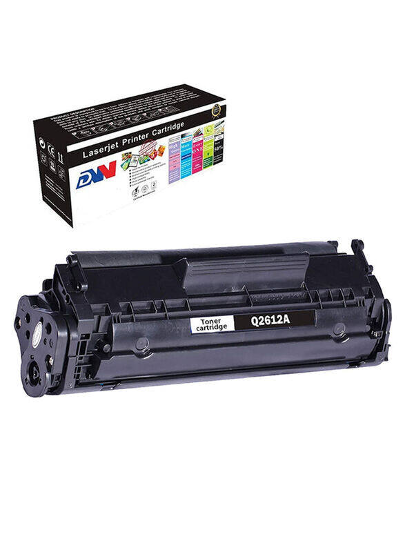 

HP Dw Q2612A Black LaserJet Printer Cartridge