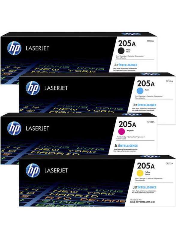 

HP 205A 4 Piece Multicolour Original LaserJet Toner Cartridge