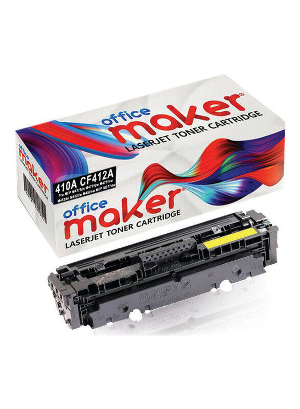 

HP Office Maker 410A CF412A Yellow LaserJet Toner Cartridge