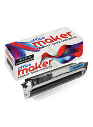 Office Maker 126A CE311A Blue LaserJet Toner Cartridge