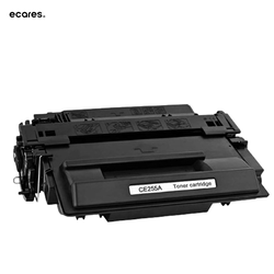 ECARES Compatible Toner Cartridge Replacement for HP 55A CE255A use for HP Laser P3015 P3015D P3015DN P3015N P3015X P3010 HP MFP M521DW M521DN M525C M525DN M525F Printer (Black)